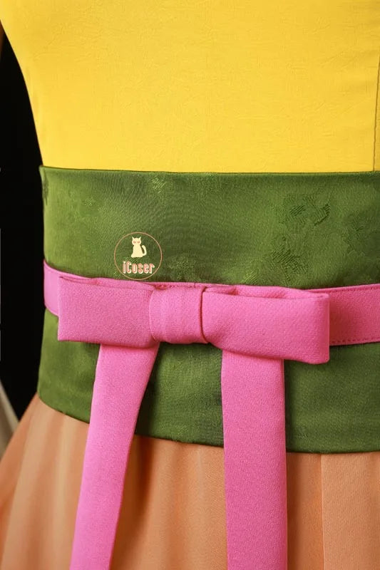 Anime The Apothecary Diaries Maomao Cosplay Costume Courtesan Outfit Dress Earrings Headwear Halloween Party Women Girls iCoser