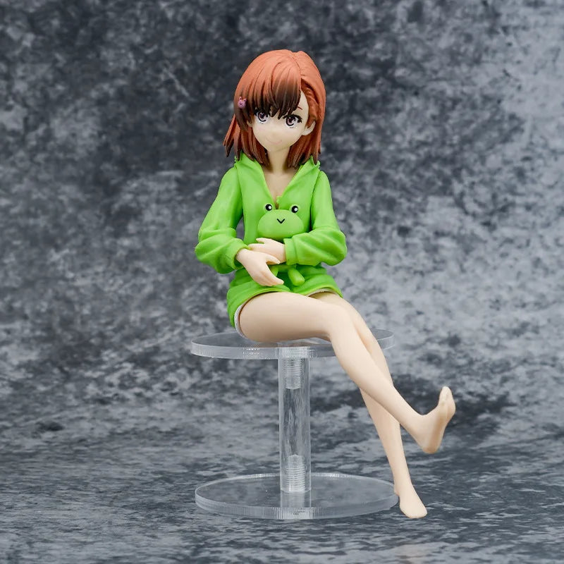 Mikoto Misaka Anime Figure Toaru Kagaku No Railgun T Mikoto Misaka Action Figure Gekota Covered Ver Figurine Model Toy Gift