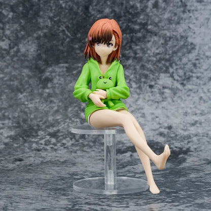Mikoto Misaka Anime Figure Toaru Kagaku No Railgun T Mikoto Misaka Action Figure Gekota Covered Ver Figurine Model Toy Gift
