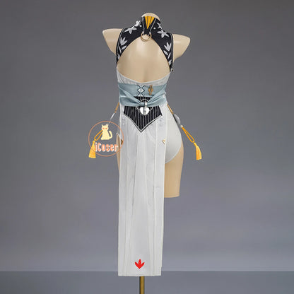 Zenless Zone Zero Ye Shunguang Cosplay Costume Wig Dress Headwear Carnival Game Outfit Halloween Party for Women Girls Role Play