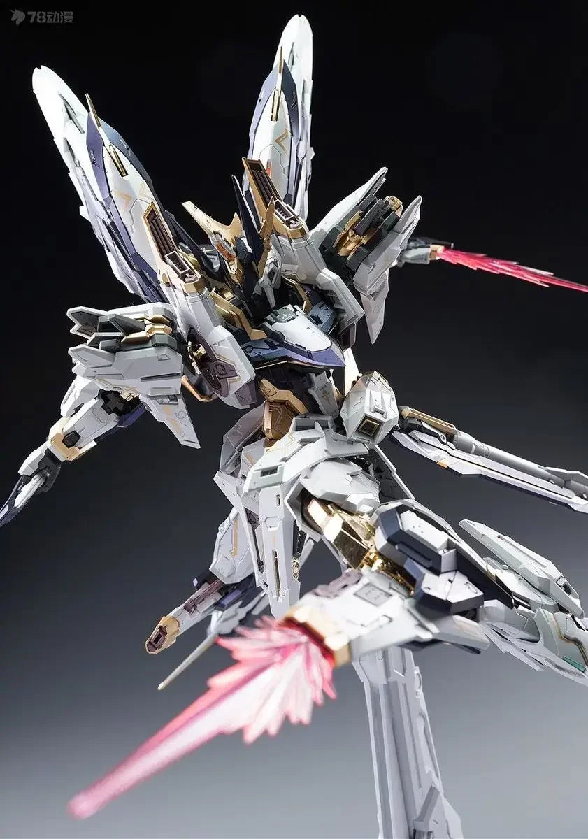 Original Infinite New Star 1/100 Aurora Imperial Dawn Knight Troops Alloy Die Casting Frame Model Halloween Gift