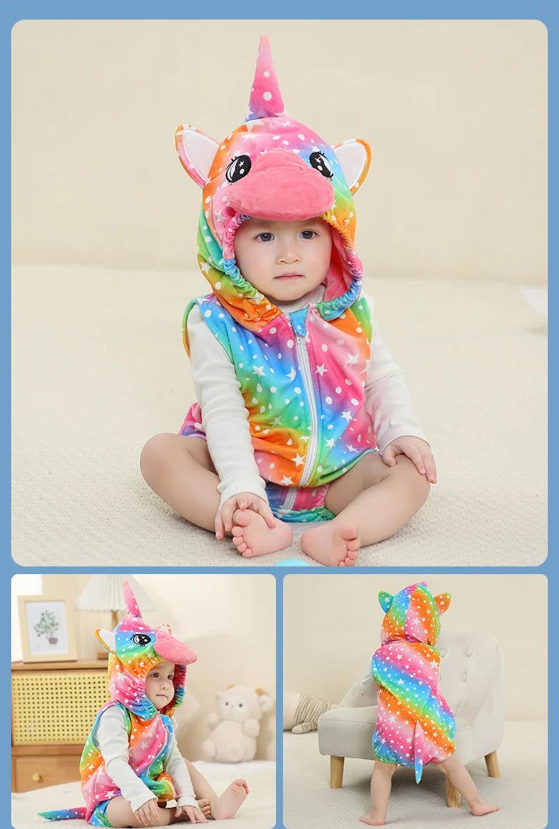 Baby Boy Romper 0 to 3 6 9 12 18 24 Months One Piece Hooded Baby Fall Outfit Newborn Girl Clothes Funny Yellow Jumpsuit Pajamas