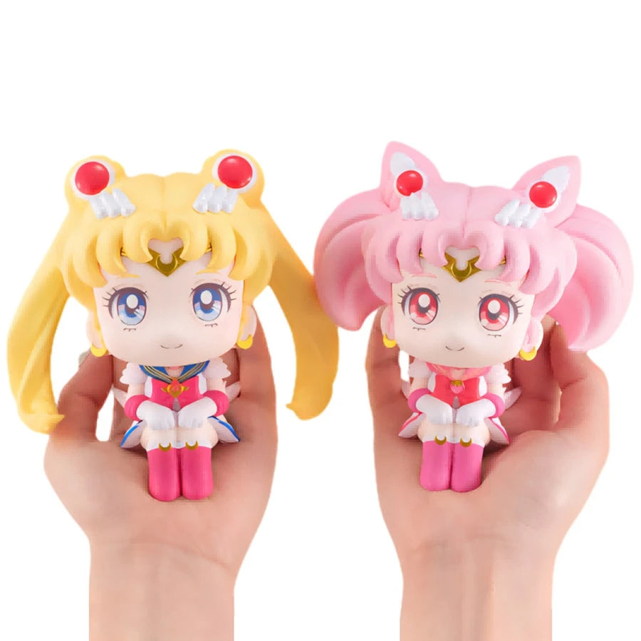 7cm Sailor Moon Anime Figure Tsukino Usagi/Chibiusa/Kino Makoto Action Figure Sailor Mars Jupiter Mercury Venus Figurine Kid Toy