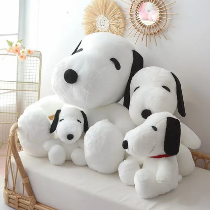 Big Size Snoopy Plush Toy Kawaii White Dog Toy Snoopy Pillow Lovely Snoopy Stuffed Doll Animal Xmas Girlfriends Gifts
