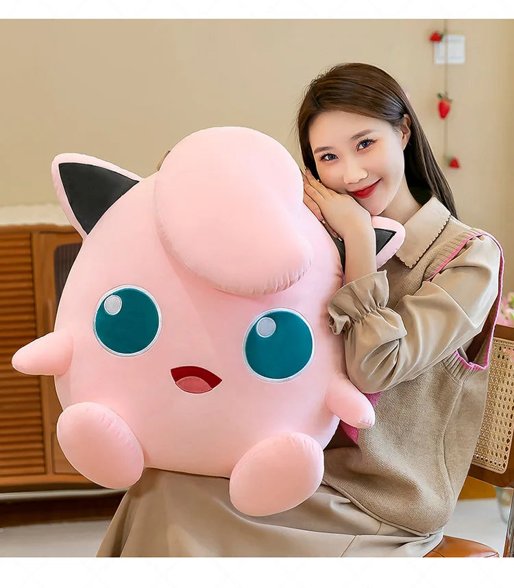 30/40/50CM Big Size Pokemon Jigglypuff Plush Kawaii Cartoon Anime Plushies Pillow Soft Doll Stuffed Plushies Children's Gifts