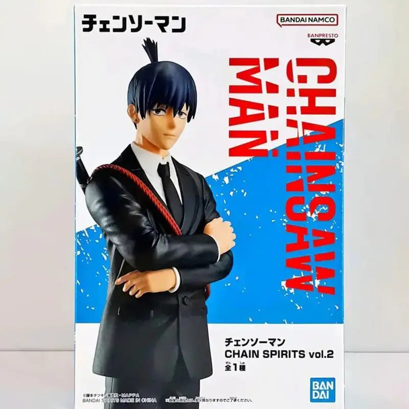 Bandai Original In Spot Banpresto CHAIN SPIRITS Vol.2Chainsaw Man Hayakawa Aki Vol.1Denji Makima Power Model Figures Boxed Toys