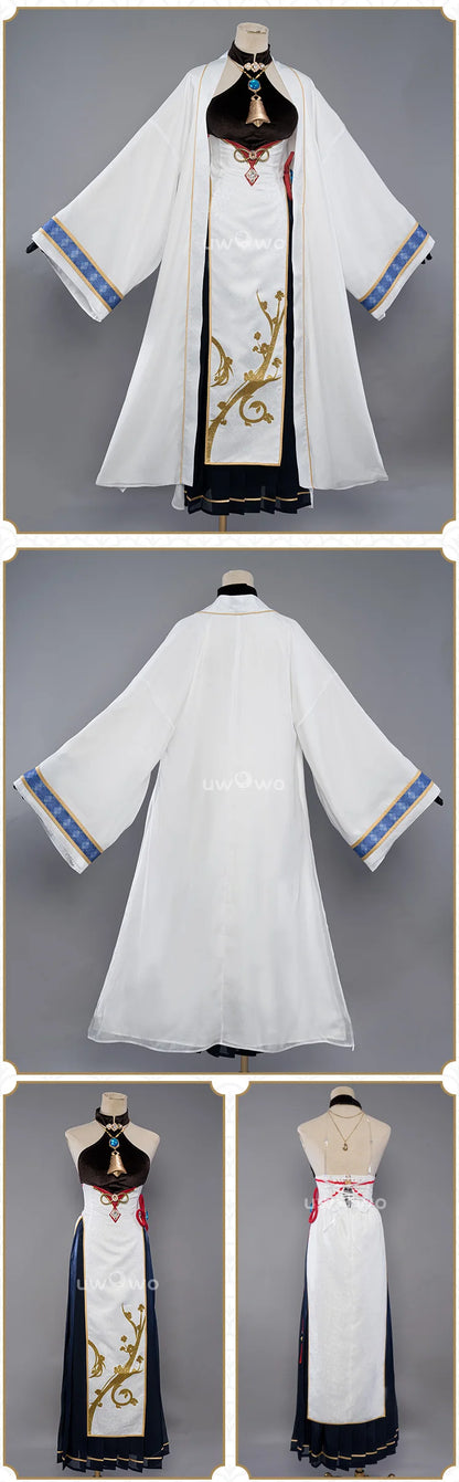 LAST BATCH UWOWO Genshin Impact Fanart Ganyu Cosplay Chinese Style Dress Traditional Clothing Liyue Cosplay Costume Cos Cosplay