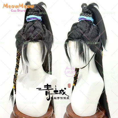Anime Where Winds Meet An Liuli Guanyin Cosplay Set Polyester - wig / XXL