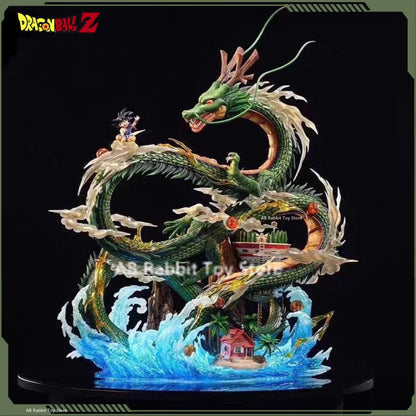 Dragon Ball Z Shenron Anime Figures Goku And Mountain Shenron Sea Shenron Action Figurine Pvc Statue Model Collection Toys Gifts