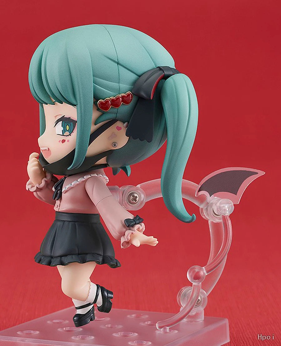 10cm #2239 Hatsune Miku Anime Figure Kawaii The Vampire Hatsune Miku Action Figure Room Decorations PVC Collection Model Toys