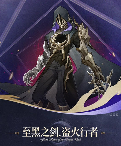 iCoser Honkai Star Rail Flame Reaver Cosplay Costume Uniform Cloak Ember Raider Mask Festival Halloween Party for Women Girls