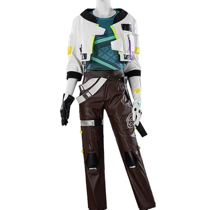 Deadlock Cosplay Costume Game Cosplay【S-2XL】DokiDoki-R Deadlock Men Suit Costume Halloween Cosplay Plus Size