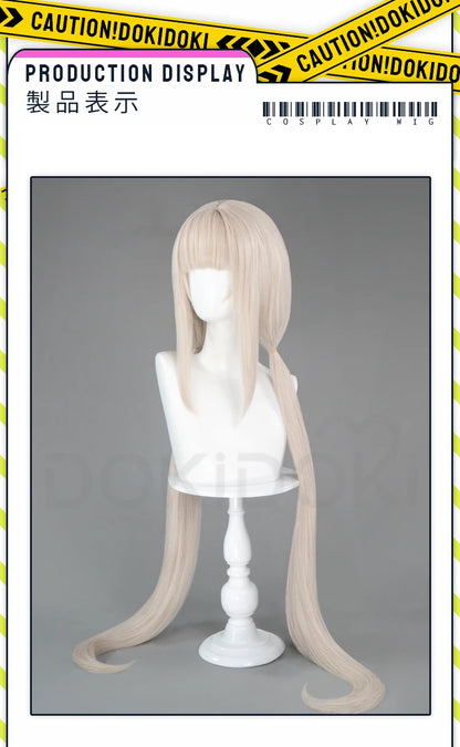 IN STOCK Chocola /Vanilla Wig Nekopara Cosplay DokiDoki Halloween Wig Long brown Hair Chocola Cosplay Ears Vanilla Free Wig Cap