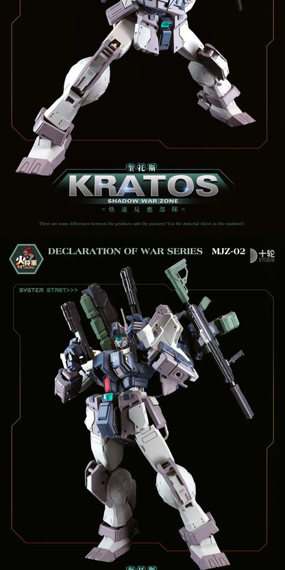 Bandai Fire General Kratos Mecha Model 1/100 ABS