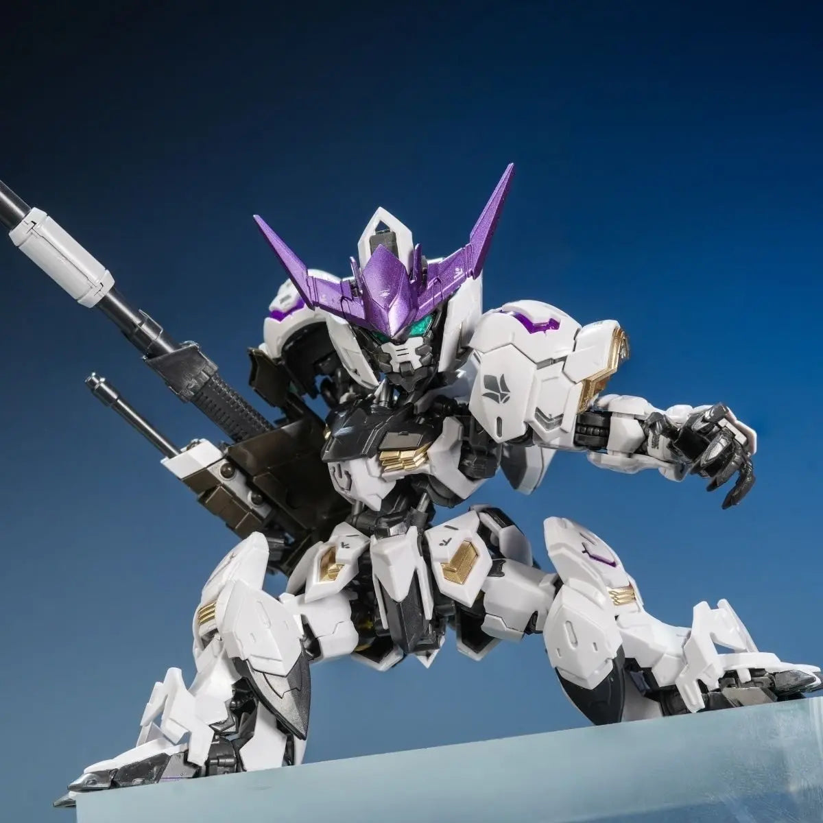 MGSD Barbatos G08A Black Tortoise Mecha Warrior Action Figure Model Toy with Detachable Parts High Detail Collectible