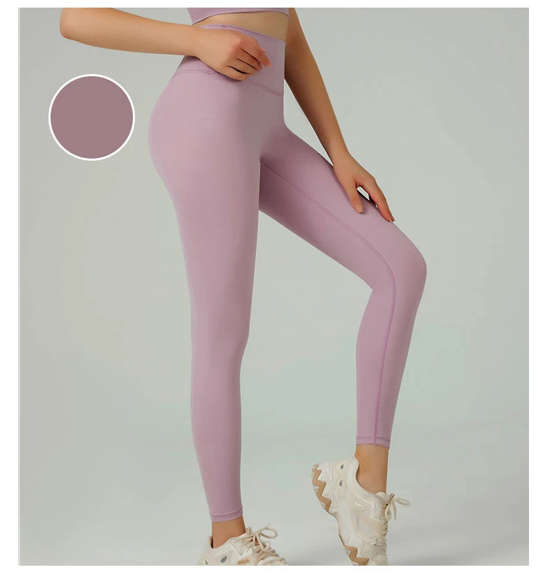 The Codex Seamless Yoga Leggings for Women – Athletic Gym Workout Fitness Pants Tights