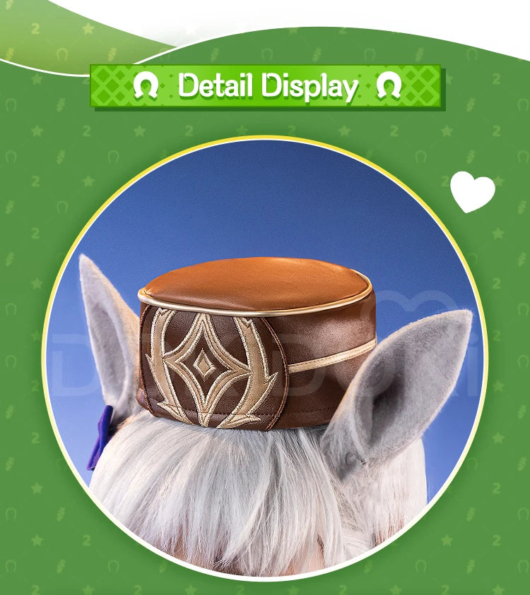 IN STOCK Gold Ship Cosplay Costume Game【XS-3XL】DokiDoki-R Women Cute Red Uniform Gold Ship Cosplay Ears Tail Plus Size