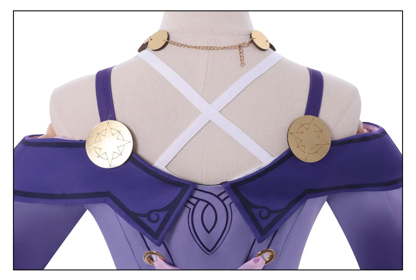 Cyrene Cosplay Costume Wig Dress Honkai Star Rail Uniform Headwear Amphoreus Carnival Halloween Party for Women Girls Role Play