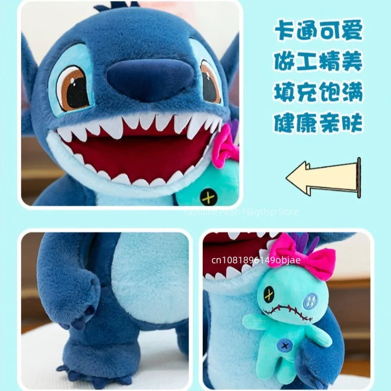 35/50/65cm Big Size Disney Stitch Plush Toy Doll Anime Lilo & Stitch Cartoon Stuffed Doll Children's Comforting Pillow Kids Gift