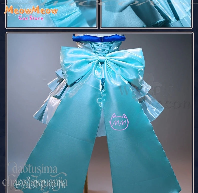 Mermaid Melody Hanon Hosho Adult Costume Polyester Set