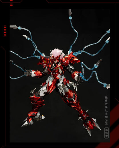 1/72 Asyura MSX002 Noble X Class Pre-Installed Skeleton Action Figure Mecha Warrior Collectible Assembly Model Toy Surprise Gift