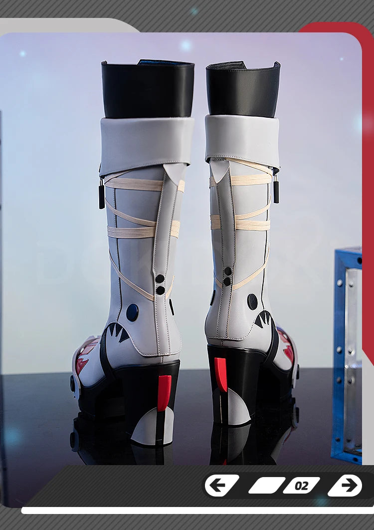 IN STOCK Jane Doe Ellen Joe Lighter Burnice Caesar Qingyi Cosplay Shoes Game Zenless Zone Zero DokiDoki Halloween Shoes Cosplay