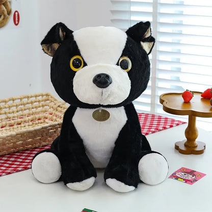 New 3 Colors 20-35cm Bulldog Plush Stuffed Puppy Doll Cute Puppy Plush Kawaii Animal Toy Children's Birthday Gift Doll Kids To