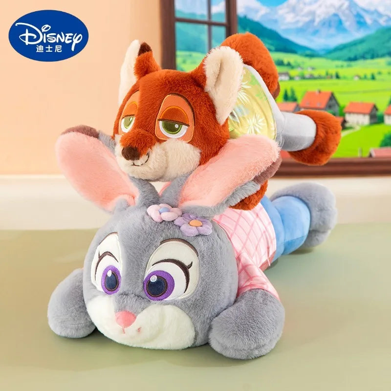45/60/80cm Big Size Judy Hopps Nick Wilde Anime Plush Stuffed Doll Zootopia Kawaii Peluche Children's Kawaii Pillow Holiday Gift