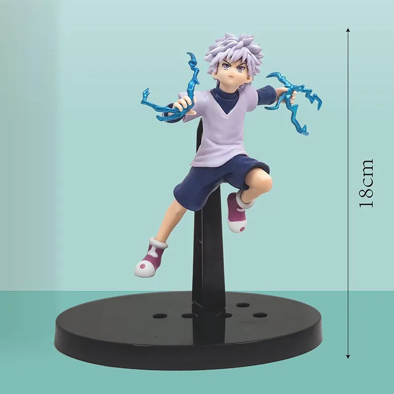 Anime HUNTER×HUNTER VIBRATION STARS Figure Illumi Zaoldyck Action Figure PVC Toys Gift Collection Hobbies Dolls Desk Decoration