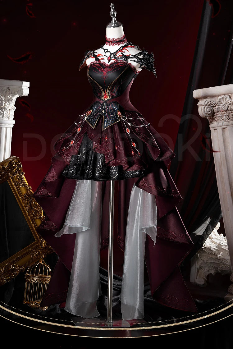 IN STOCK Abyss Lord Heroine Cosplay Costume Game Love and Deepspace【S-2XL】DokiDoki-R Women Qinche Sylus Halloween Plus Size