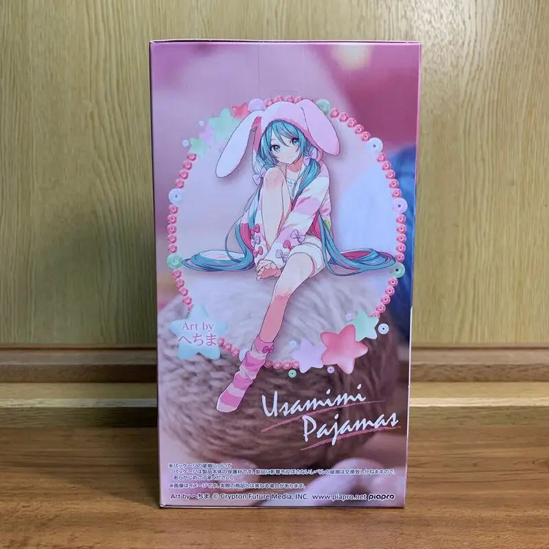 Bandai Hatsune Miku Rabbit Ear Pajamas Ver 11CM PVC Model