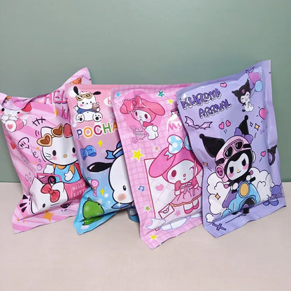 12pcs New Sanrio Kuromi Melody Papacha Dog Blind Box Stationery Set Surprise Blind Bag Student Gift Reward Wholesale