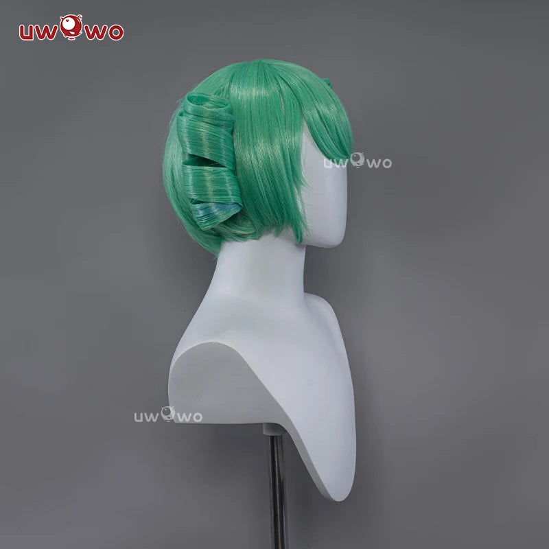 UWOWO League of Legends/LOL: Gwen Prestige Crystal Rose Wildd Rift WR ASU Cosplay Wig High Quality Light Green Hair