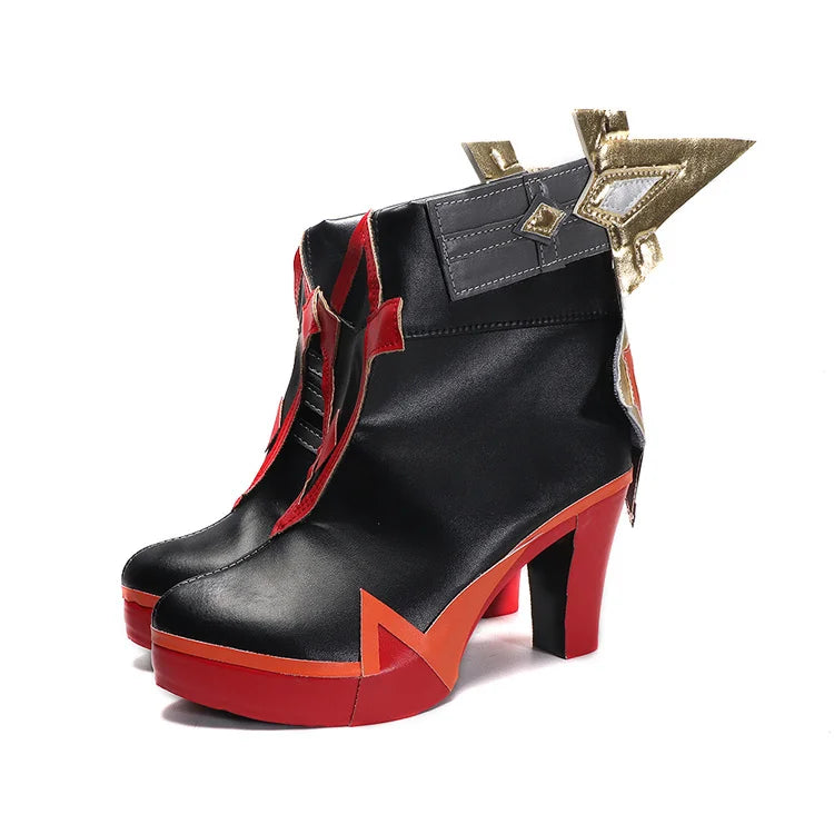 Mavuika Xilonen Mualani Kinich Chiori Charlotte Gorou Navia Clorinde Shoes Game Genshin Impact DokiDoki Cosplay Natlan