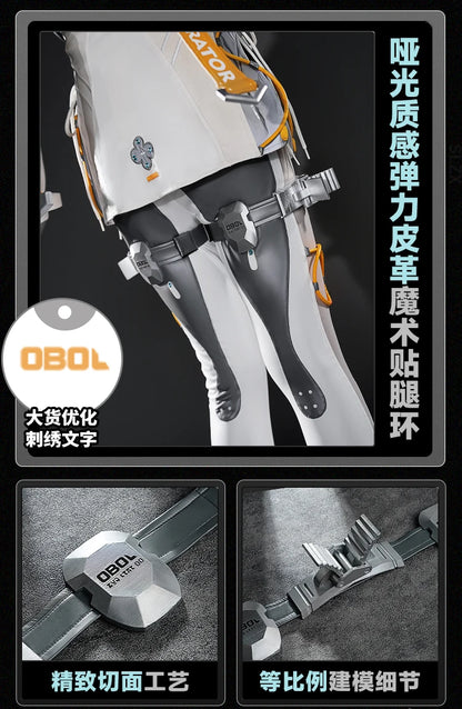 Zenless Zone Zero Seed Cosplay Costume Wig Uniform Headwear Game Outfit Obol Squad Halloween Party for Women Girls Carnival Prop