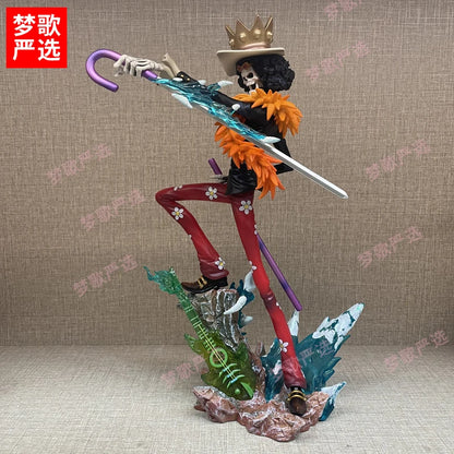 33cm One Piece Anime Figure Lx Burukku Two Years Later Figurines Trendy Table Decorations  Set Up Christmas Collection Toys Gift