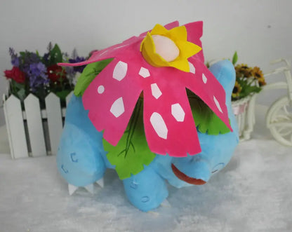 Pokemon Venusaur Plush Toy Cute Cartoon Doll Anime Soft Pokémon Soft Plushie Pillow Stuffed Home Decoration Gift for Children