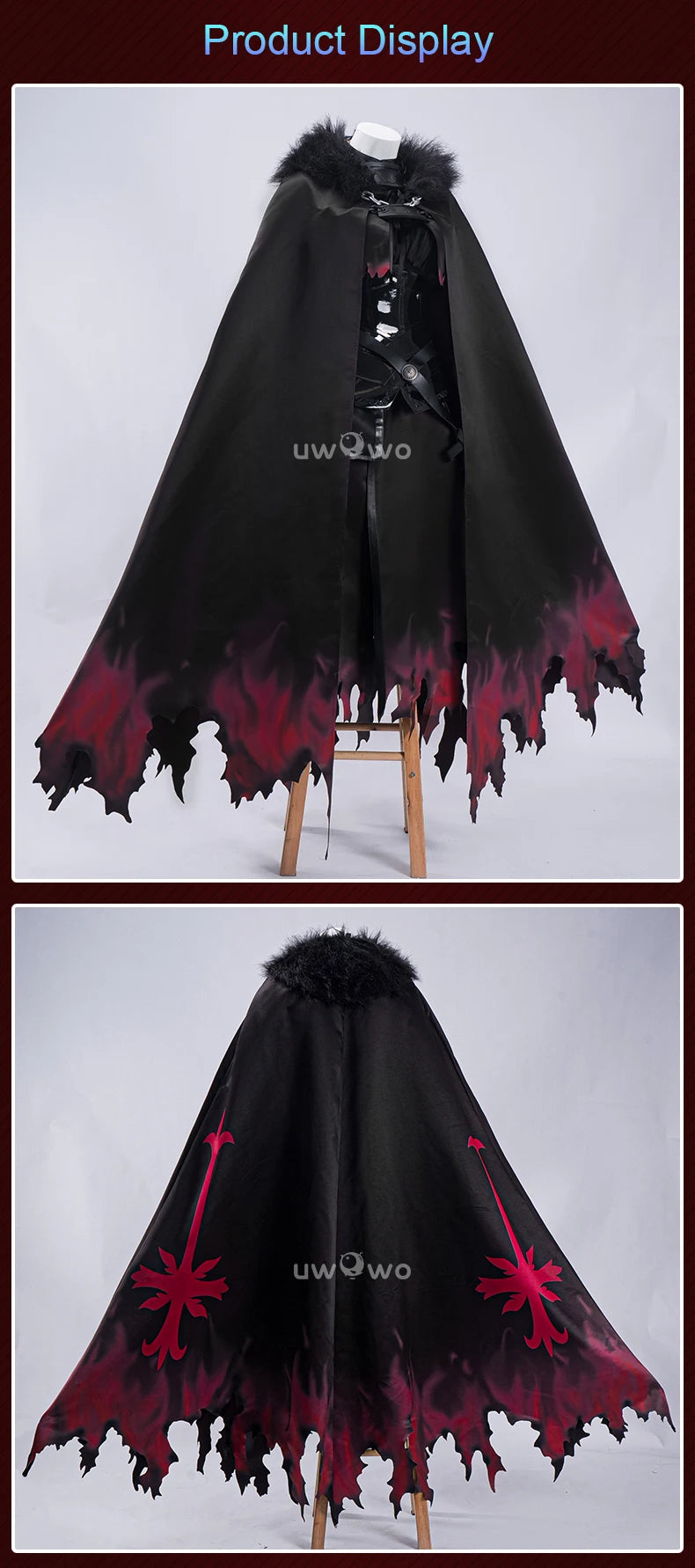 PRE SALE UWOWO Game Jeannee d'Arc Alter (Avenger) Battle Suit Cosplay Costume S-3XL Halloween Costume