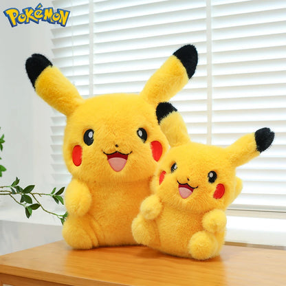 35/50/60/80CM Pokémon Pikachu Plushies Cartoon Anime Stuffed Kawaii Big Size Ornament Comfortable Soft Doll Children's Toys Gift