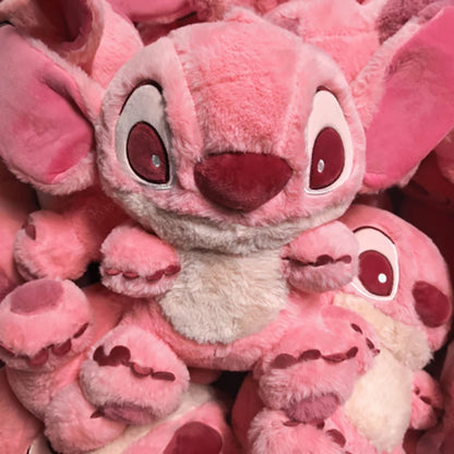 Disney Lilo&Stitch Plush Toys Kawaii Pink/Blue Soft Pillow Stuffed 30-80cm Christmas Gift for Children Anime Plushie Doll Stitch