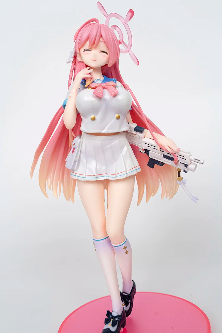 In Stock Blue Archive Urawa Hanako Anime Girl Figure 24cm Urawa Hanako with A Gun Model Ornaments Action Figures Toys Gifts