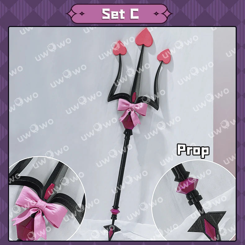 UWOWO Collab series: Game Identity V Blood Queen Mary Cosplay Costume Purple Costume