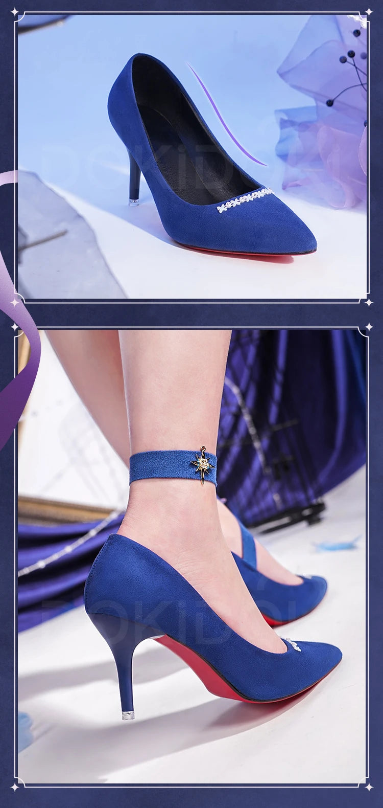 IN STOCK Cipher The Herta Aglaea Sunday Robin Aventurine Cerydra Shoes Cosplay Game Honkai: Star Rail DokiDoki-SR HSR