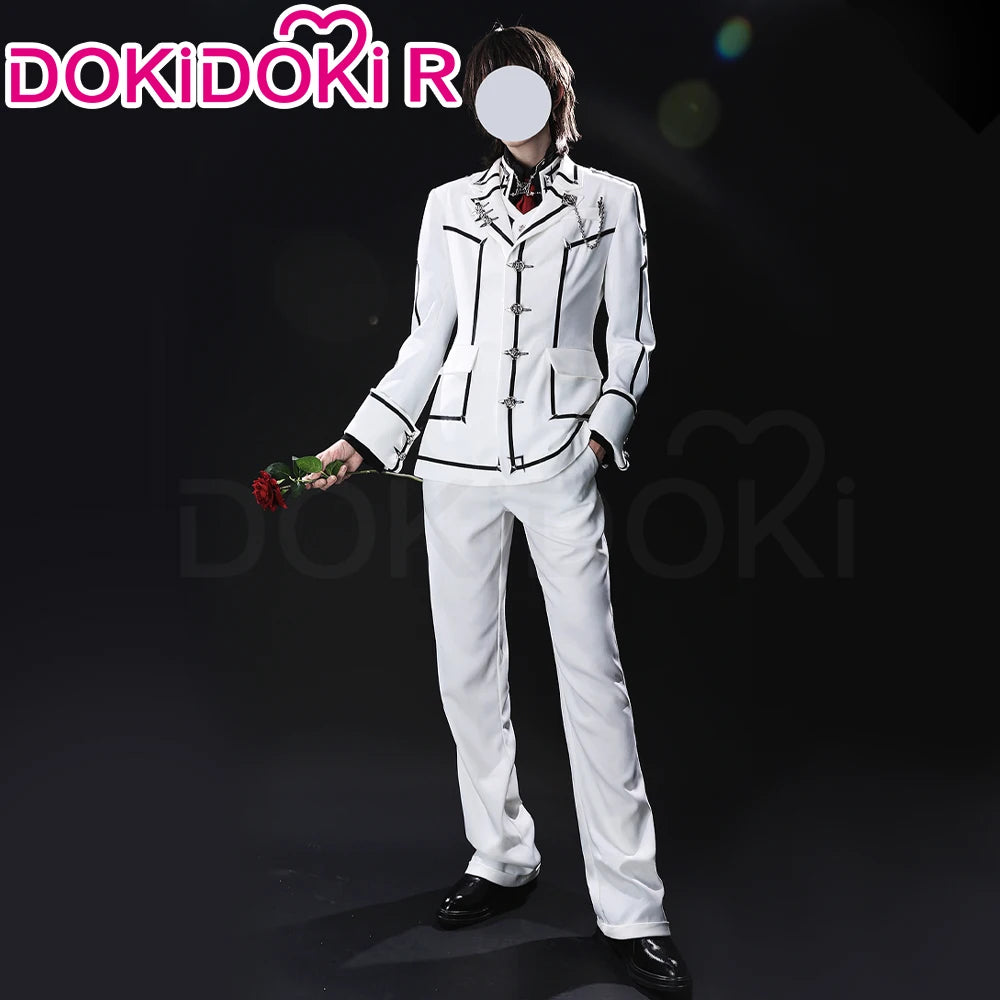 Clan Kaname Yuki Cross Souen Ruka Vampire Knight Dokidoki-R Anime Cosplay Uniform Set - Men Night Class / M