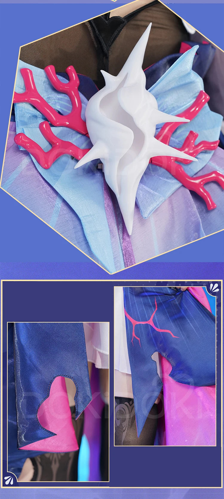 Hysilens Cosplay Costume Game Honkai: Star Rail DokiDoki-R HSR Women Dress Hysilens Helektra Cosplay Costume