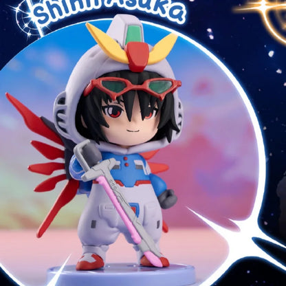 Original Bandai Pajamars Series Mobile Suit Gundam Seed Destiny Blind Box Athrun Zala Toy Cagalli Yula Athha Mystery Box Model