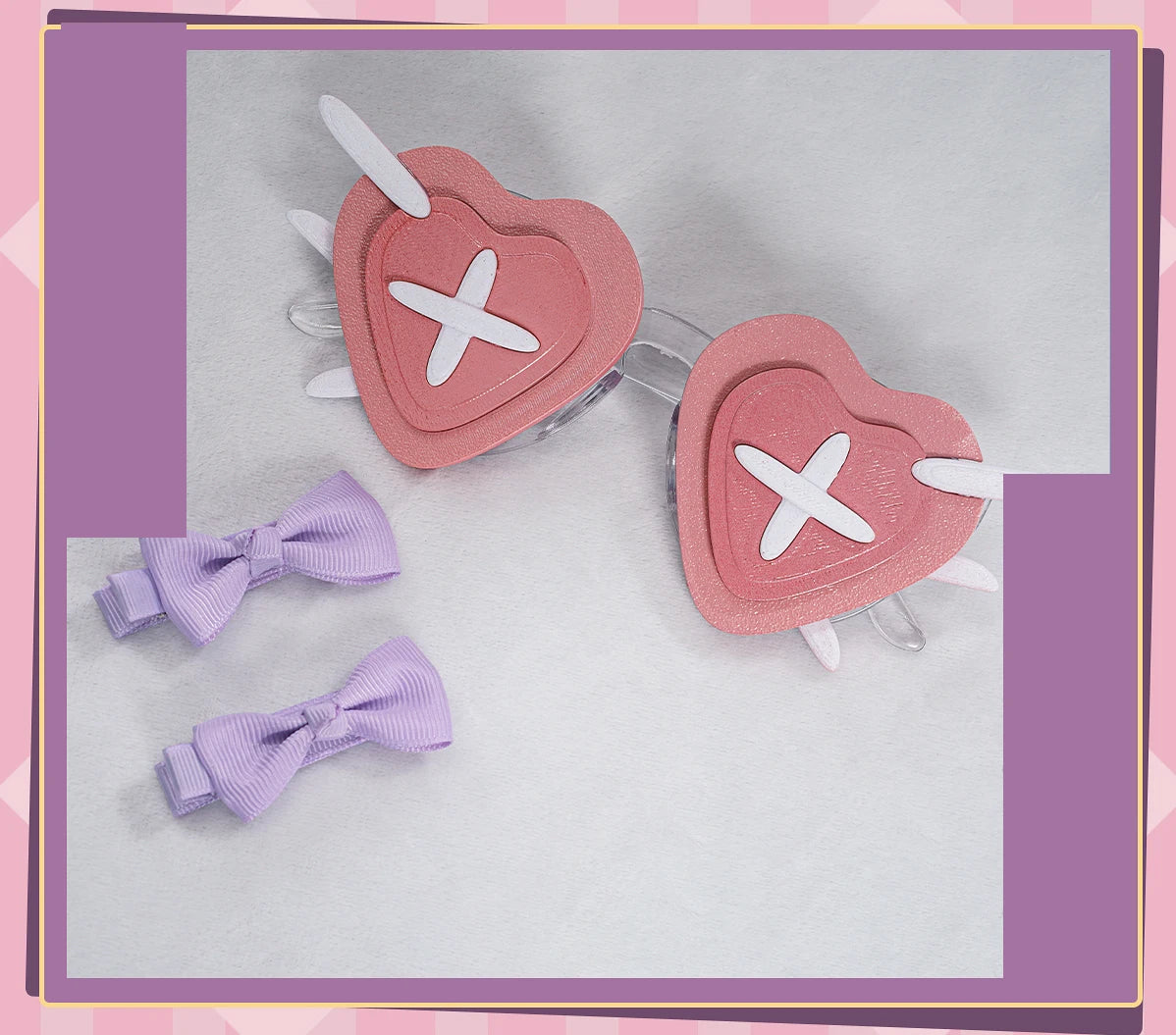 UWOWO Collab series: Game Identity Crossover II Cheerleader Cosplay Costume Pink Costume