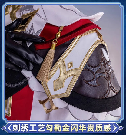 iCoser Genshin Impact Dahlia Cosplay Costume Wig New Skins Uniform Hat Festival Halloween Party for Women Men Carnival Outfit