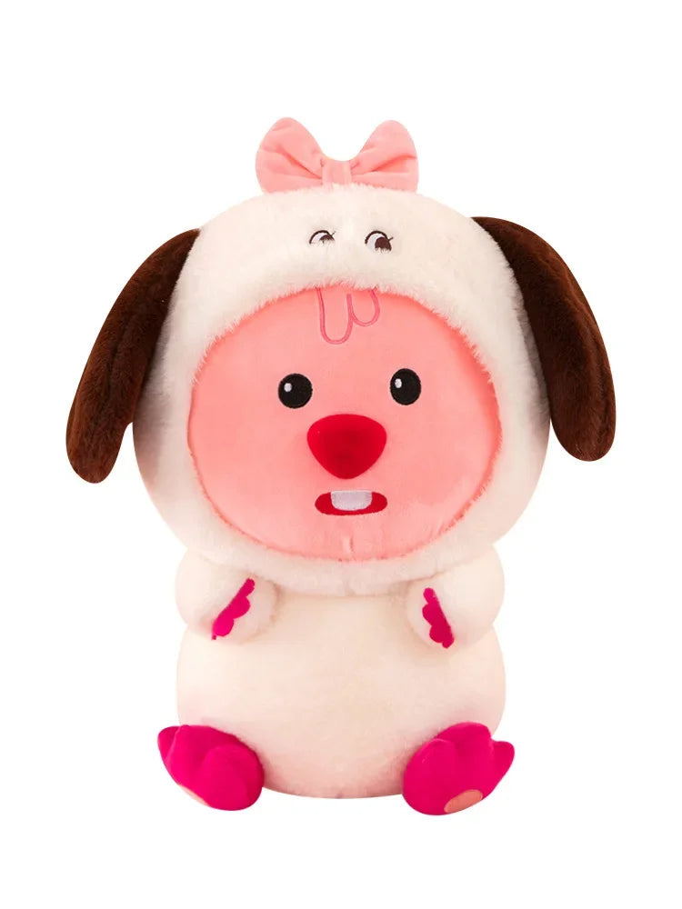 33-60cm/ Kawaii Original Anime Cartoon Plush Toy Little Beaver Rock Animal Serie Cute Plush Doll Interior Decoration Kids Gift