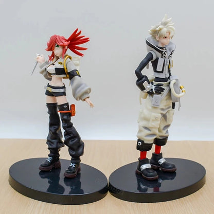 21cm/8.27in GACHIAKUTA Anime Figure GACHI AKUTA Rudo/Riyo Action Figure Enjin/Zanka Figurine PVC Adult Collection Model Doll Toy